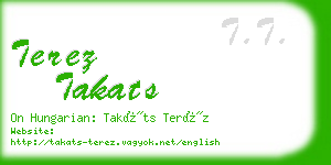 terez takats business card